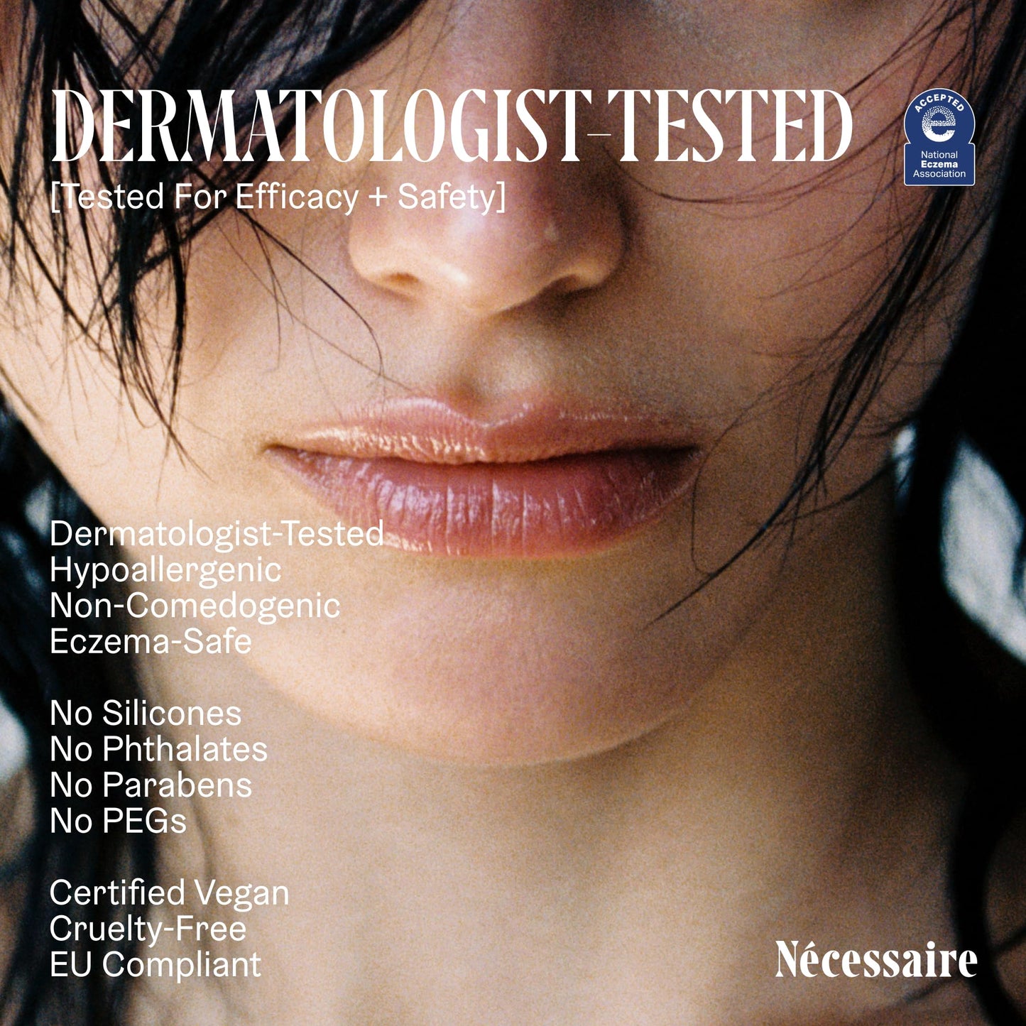 Nécessaire The Lip Balm | Hydrating Hyaluronic Acid Lip Balm for Women and Men, Mint Oil with Niacinamide + Essential Ceramides