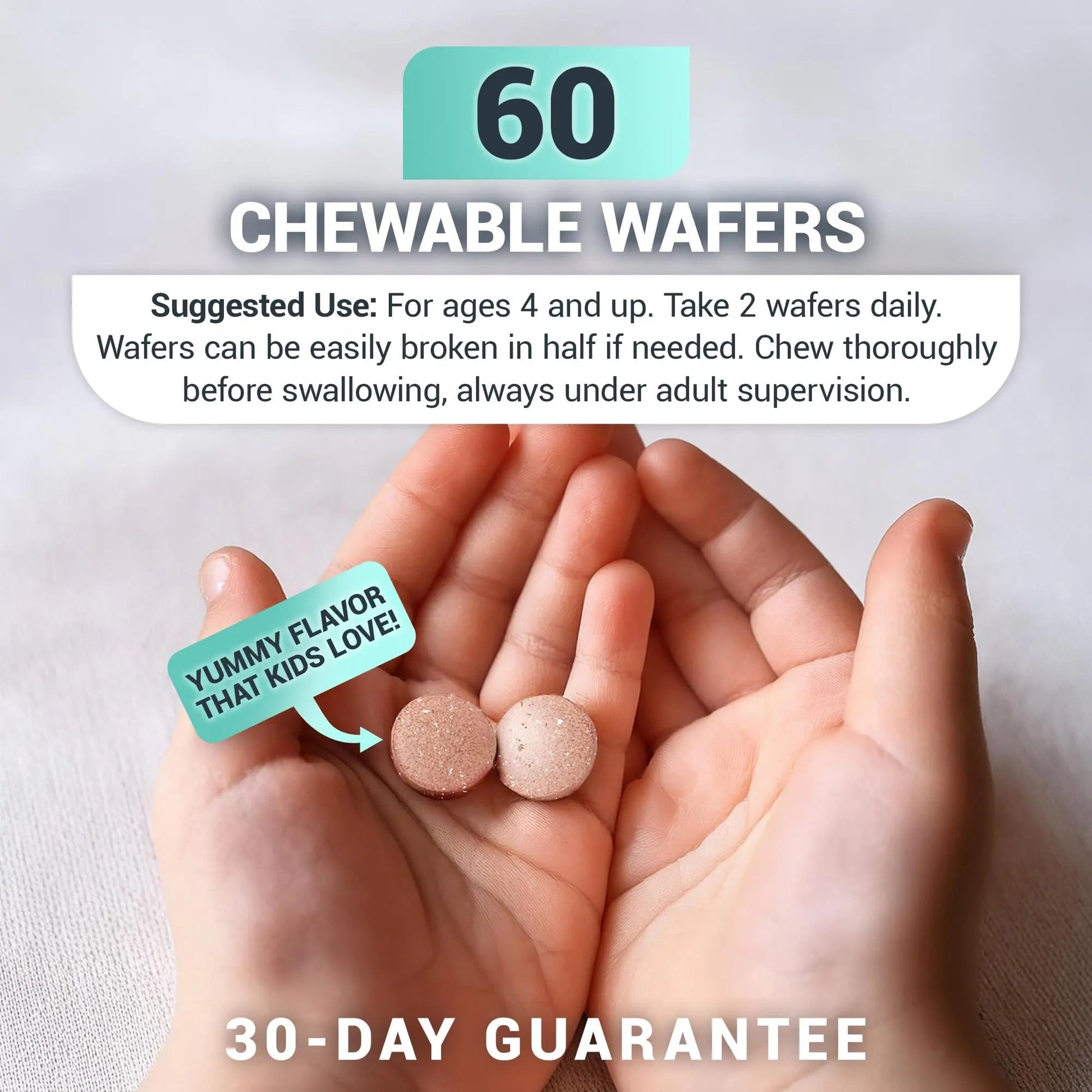 Dr. Berg Kids Chewable Multivitamins (NOT Sweetened w/Sugar) - Daily Multivitamin for Kids That Includes 20 Nutrients & Trace Mineral Complex Dr. Berg NutritionalsBuy Supplements Australia