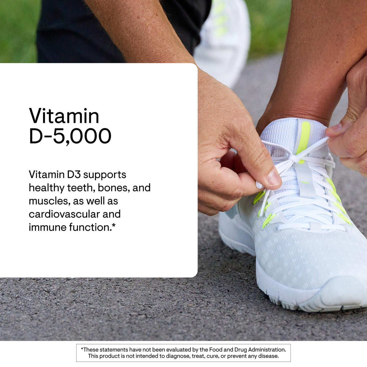 THORNE - Vitamin D-5,000 - Vitamin D3 Supplement - Supports Healthy Bones, Teeth & Muscles, Plus Cardiovascular