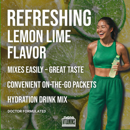 Dr. Price’s Electrolytes Powder Packets – Lemon Lime, 30 Packs | Sugar Free Electrolytes | Hydration Drink Mix, 72+ Trace Minerals, Manganese | Keto Electrolytes, Vegan, Doctor-Formulated, Made in USA Dr. Price's Vitamins buy supplements Au