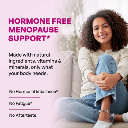 Complete Menopause Support Supplement For Women | With Ashwagandha, Black Cohosh, Dong Quai & Muira Puama | Helps Easing Hot Flashes, Night Sweats, Mood Swings, Hormone Balance & Harmony | 60 Capsules Sandhu'sBuy Supplements Australia