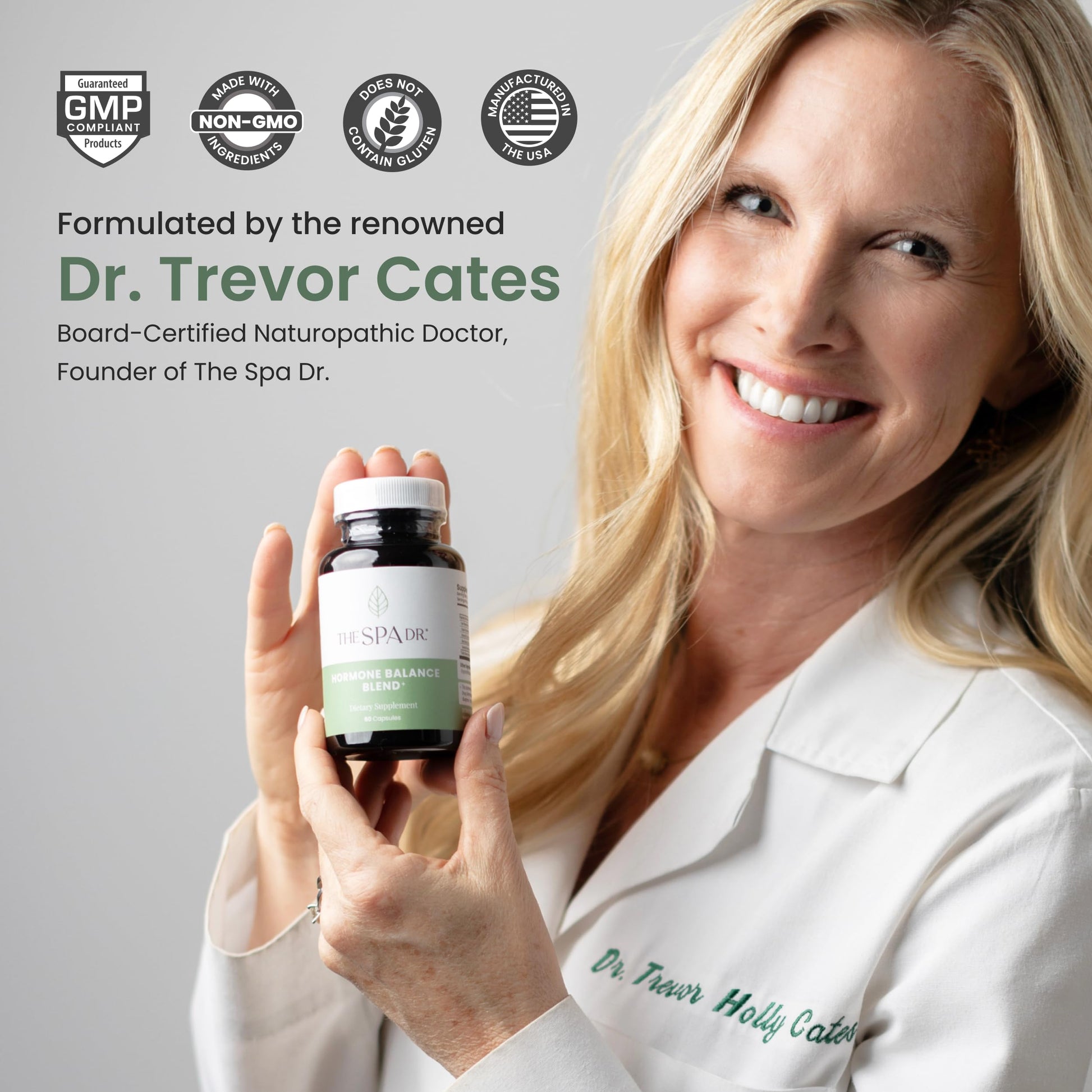 The Spa Dr. Hormone Balance for Women - Menopause Supplements for Women with Saw Palmetto, Chaste Tree Berry, Dong Quai for Night Sweats, Hot Flashes & Mood Swings - Menopause Support - 60 Capsules The Spa Dr.Buy Supplements Australia