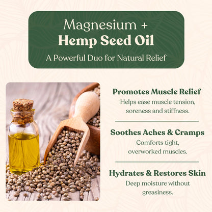 Remedy Mama Magnesium Cream for Sleep, Cramps & Muscle Soreness – with Hemp Seed Oil, Jojoba, Shea & Mango Butter – Natural, Skin-Friendly & Safe for Kids – Lavender – 4oz Glass Jar – Made in Canada Remedy MamaBuy Supplements Australia