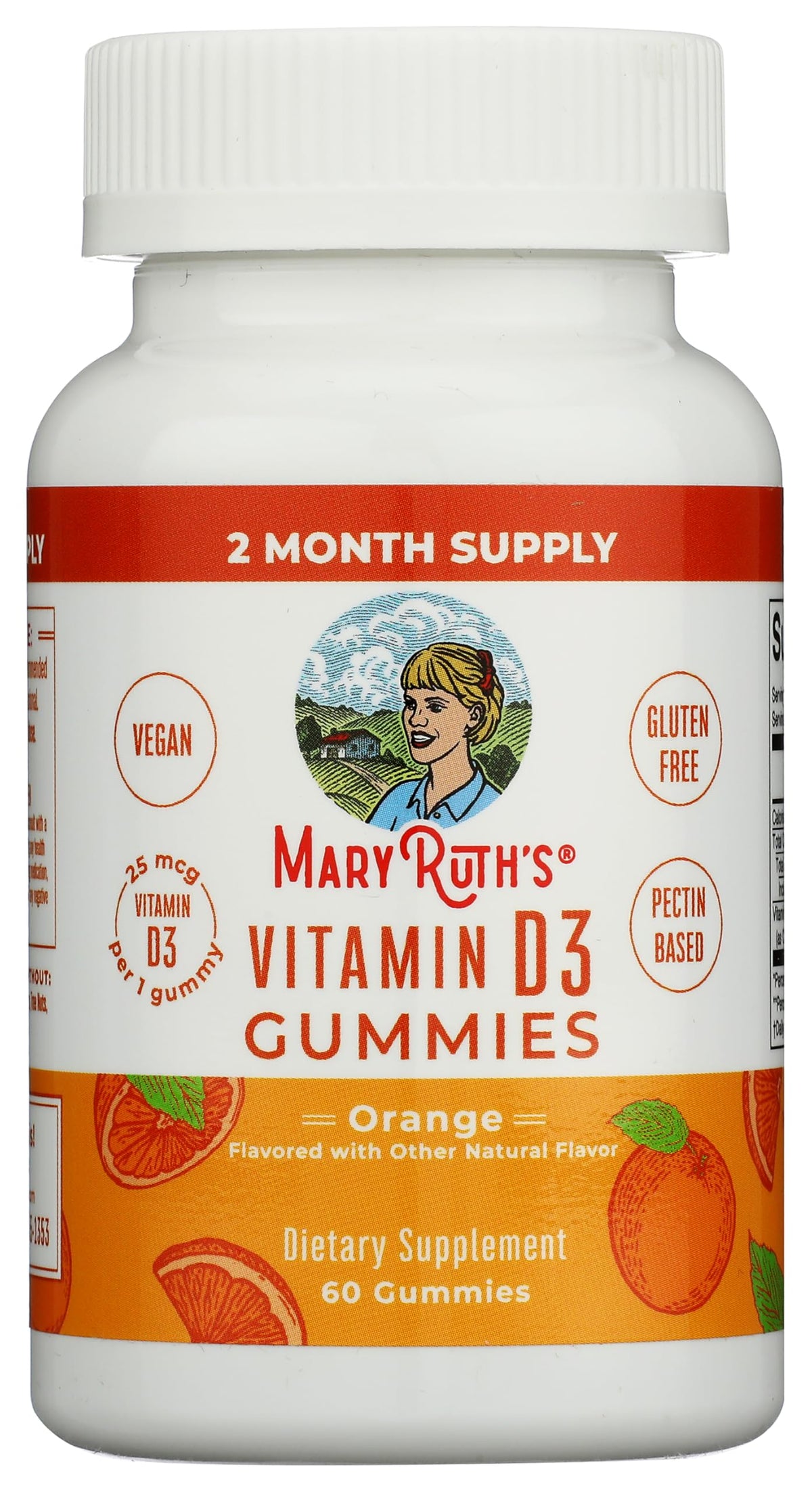 MARYRUTHS Vitamin D3 Orange MARYRUTH'SBuy Supplements Australia