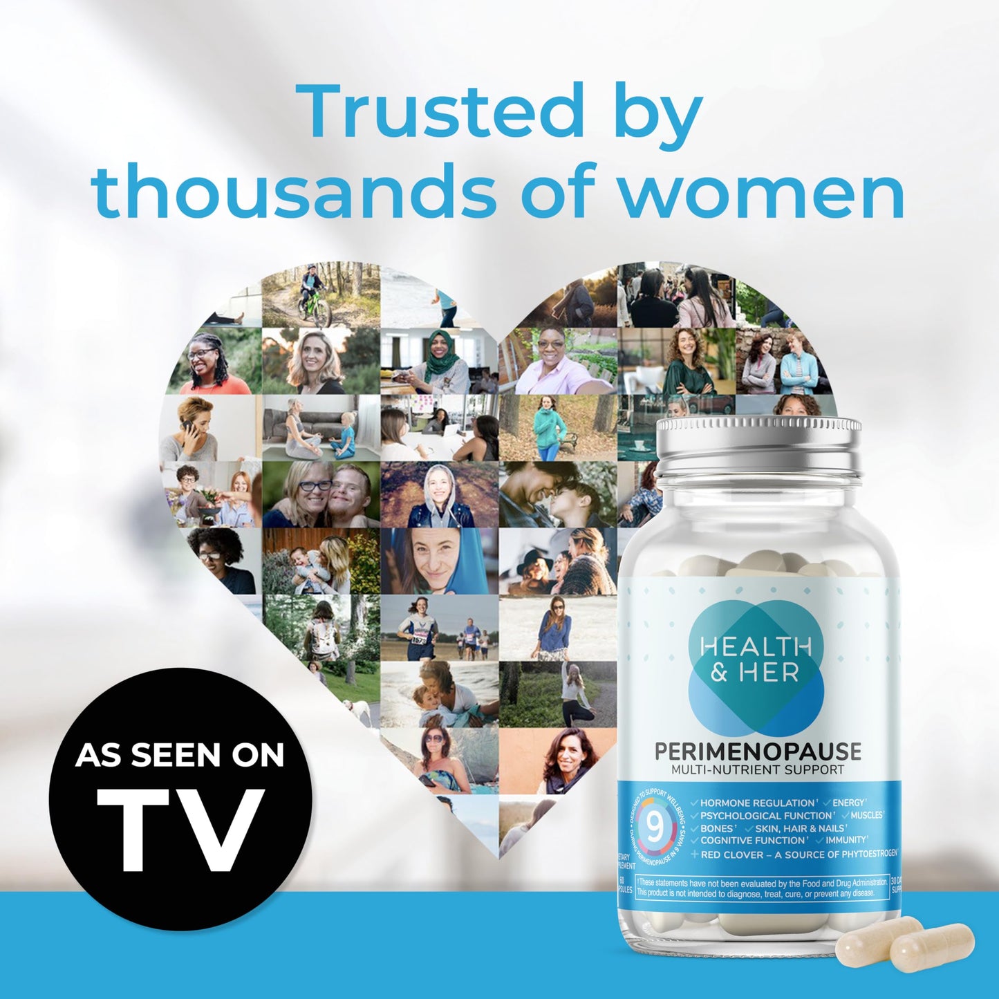 Health & Her Perimenopause & Mind+ - Multi-Nutrient and Cognitive Function Support Bundle (1-Month Supply) Health and HerBuy Supplements Australia