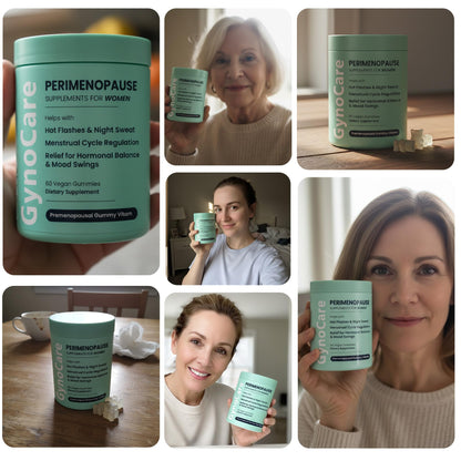 Perimenopause Supplements Women | Premenopausal Gummy Vitamins | Relief for Hormonal Balance & Mood Swings | Supports Menstrual Cycle Regulation | 60 Vegan Gummies Terramed Just Think ComfortBuy Supplements Australia