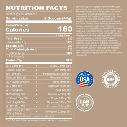 UpNourish Peanut Butter Vegan Protein Powder 54 Superfoods Powder,1.5 Billion CFU Probiotics 21g Plant Based Protein,No Sugar No Dairy No GMO Dairy Free,Meal Replacement Shake Keto-Friendly Low-Carb Diet,15 Servings UpNourish buy supplements Au