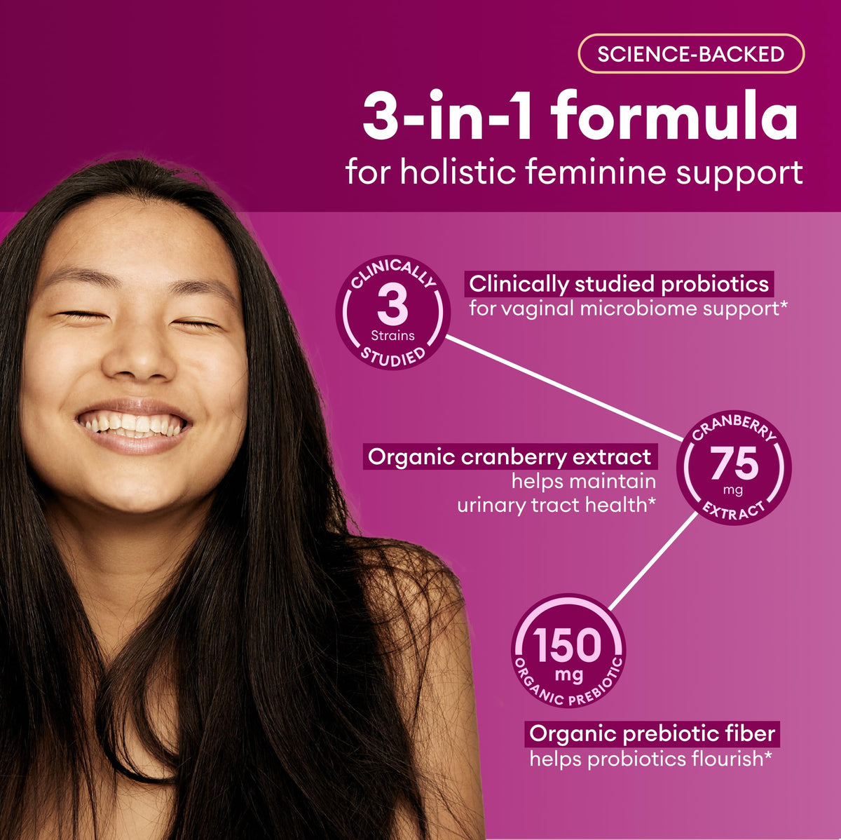 Physician's Choice Vaginal Probiotics for Women - Unique with Licorice Root - PH Balance Physician's ChoiceBuy Supplements Australia