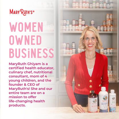 MaryRuth Organics USDA Organic Multivitamin for Women, Sugar Free Womens Multivitamin, Liquid Vitamins for Women, Immune Support Supplement, Ashwagandha, Methylfolate, Vegan, Non-GMO, 15.22 Fl Oz MARYRUTH'SBuy Supplements Australia