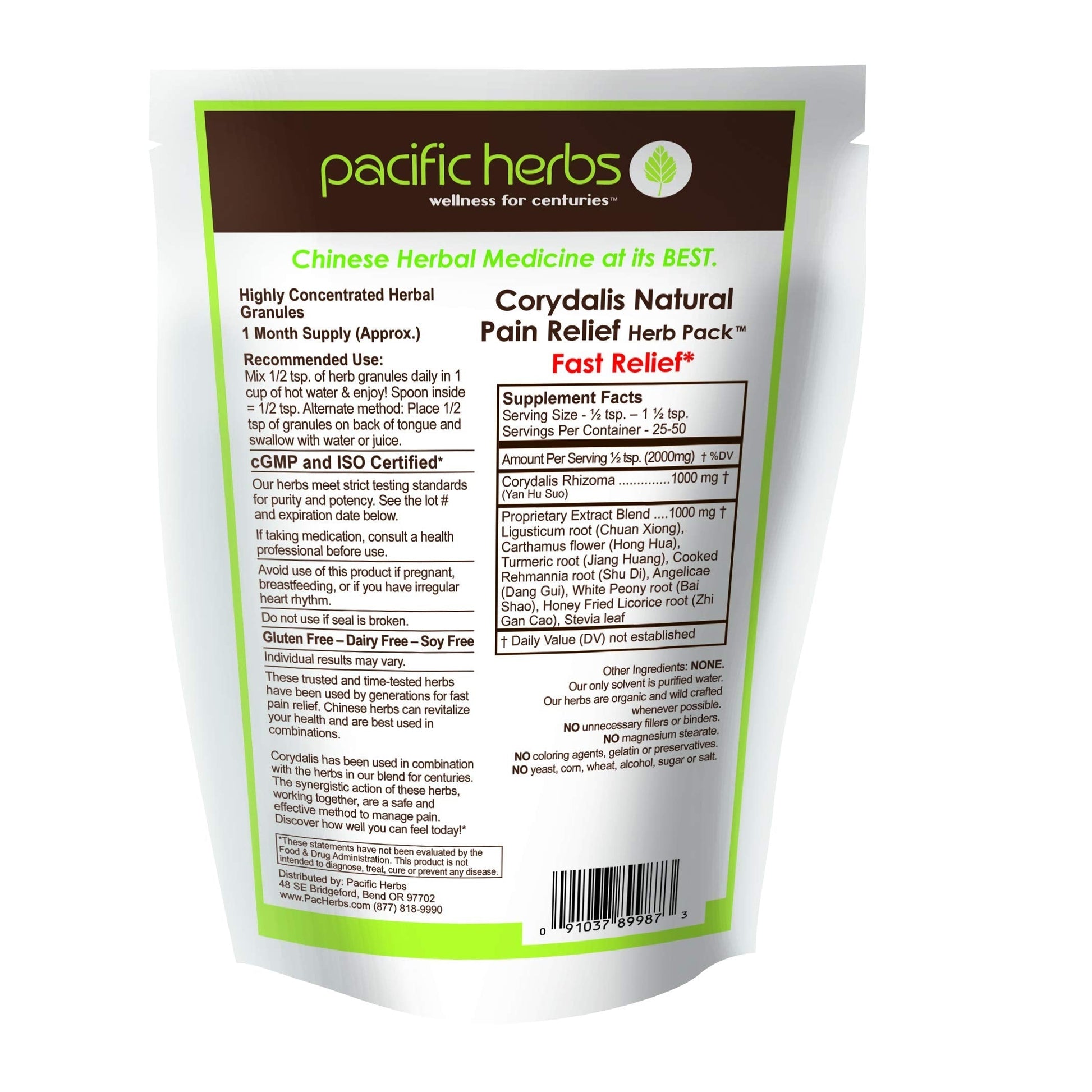 Pacific Herbs Corydalis Natural Pain Relief Herbs Pacific HerbsBuy Supplements Australia