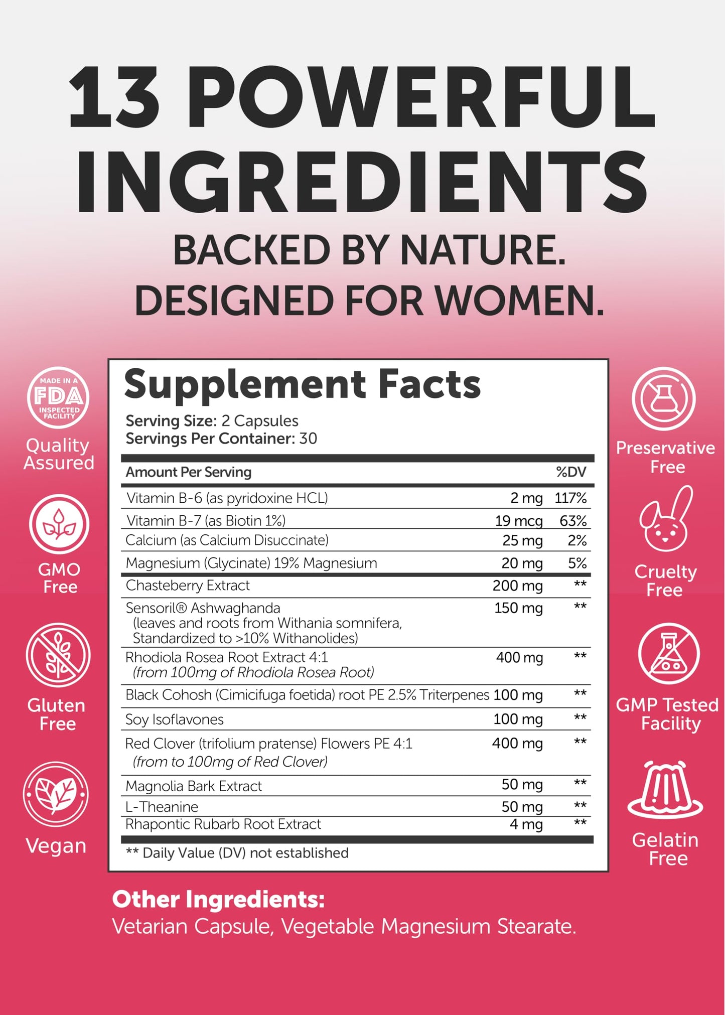 Lunakai USA Made Natural Menopause Supplements for Women – 13-in-1 Menopause Relief for Hot Flashes, Night Sweats, Sleep & Mood Support, 60ct LunakaiBuy Supplements Australia
