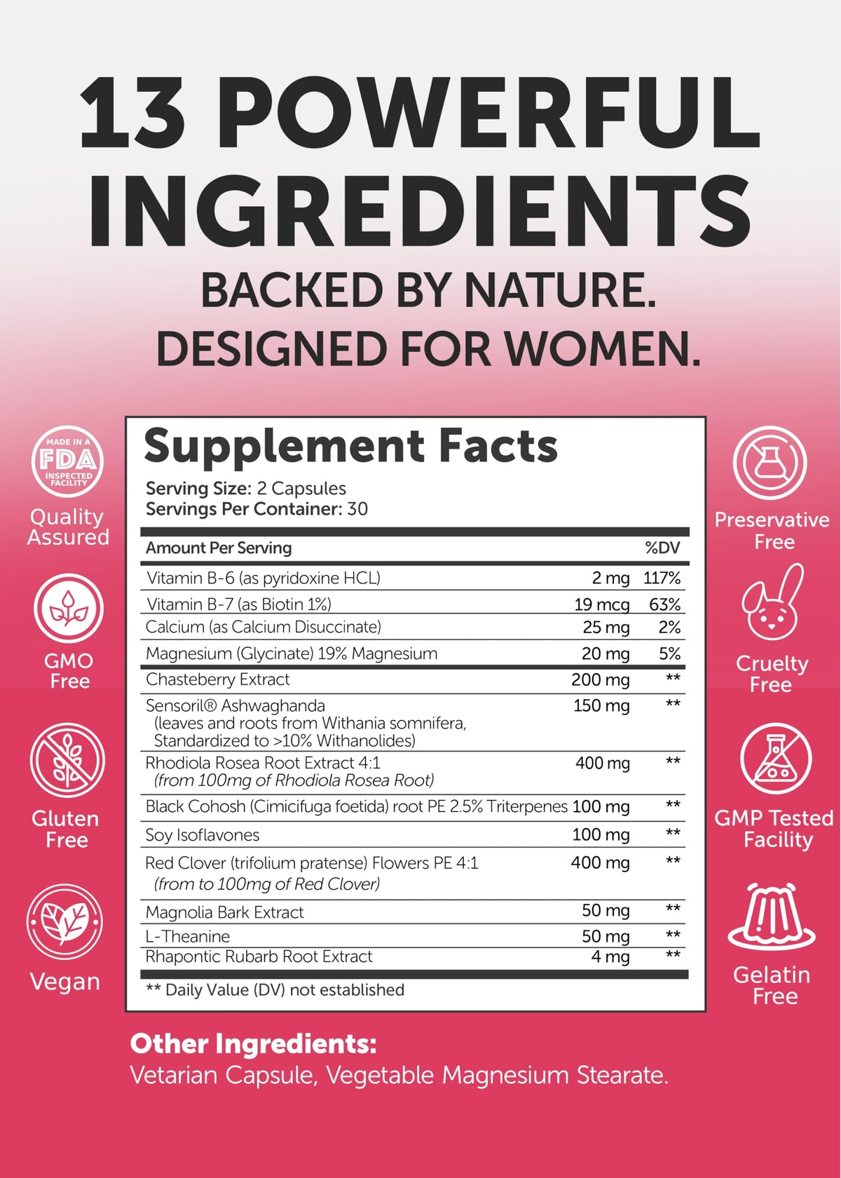 Lunakai USA Made Natural Menopause Supplements for Women – 13-in-1 Menopause Relief for Hot Flashes, Night Sweats, Sleep & Mood Support, 60ct LunakaiBuy Supplements Australia