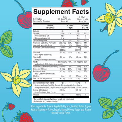 MaryRuth Organics Kids Multivitamin Liposomal | Vegan, Sugar-Free Vitamins for Kids | Ages 4+ | 2 Month Supply | 15.22 Fl Oz MARYRUTH'SBuy Supplements Australia