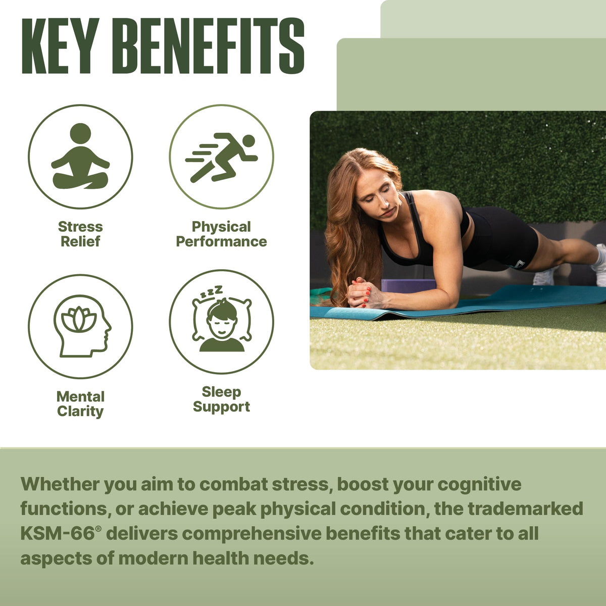 NutraBio Ashwagandha KSM-66 | Ashwagandha Herbal Supplement for Stress, Mood, & Performance | 600 MG of Clinically Studied KSM66 60 Capsules NutraBioBuy Supplements Australia