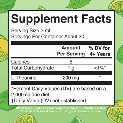MaryRuth's L Theanine 200mg Liquid Drops | Mood Support for Adults & Kids | Focus Supplement | Natural Sleep Support | Vegan | Non-GMO | Gluten Free | 30 Servings MARYRUTH'S buy supplements Au