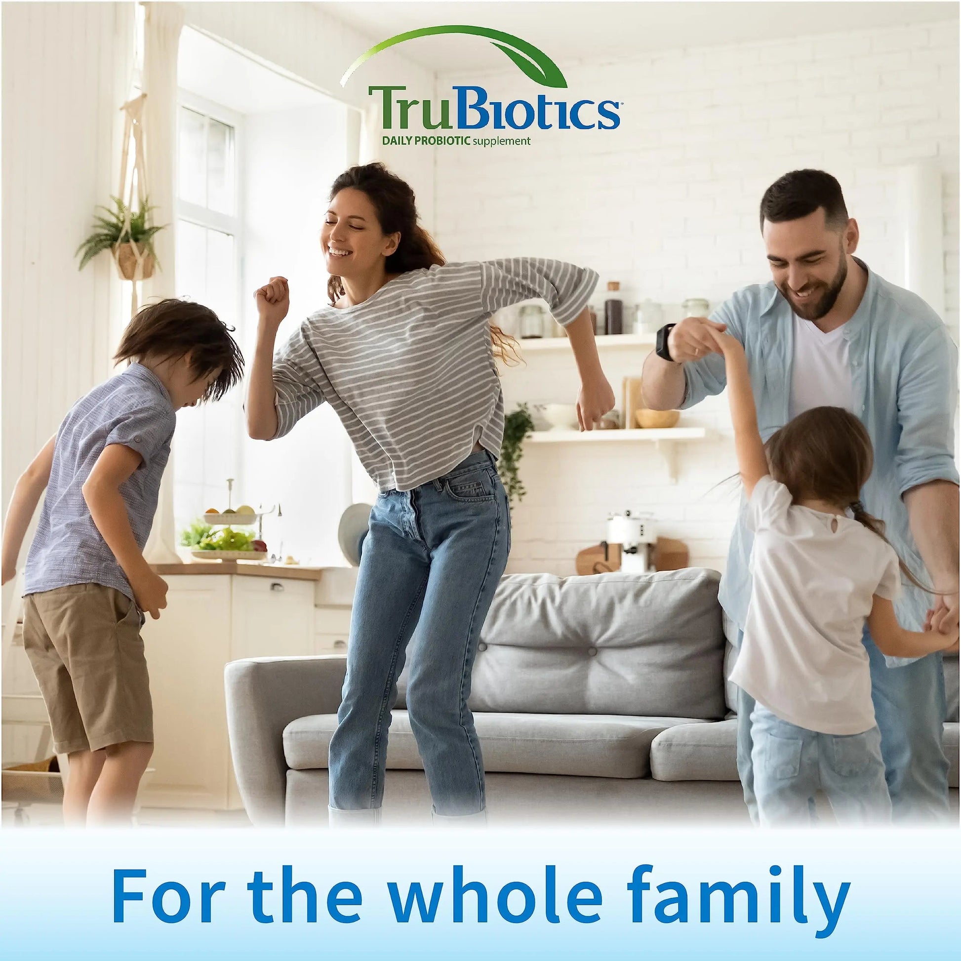 TruBiotics Probiotics for Digestive & Immune Health, Supports Regularity & Helps Relieve Abdominal Discomfort, Gas & Bloating, 2 Clinically Studied Probiotic Strains, Plus Prebiotics, 30 Capsules TruBioticsBuy Supplements Australia