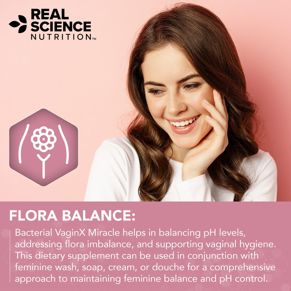 Real Science Nutrition Offers Bacterial VaginX Miracle - Nitric Oxide Enhanced Formulated Real Science NutritionBuy Supplements Australia