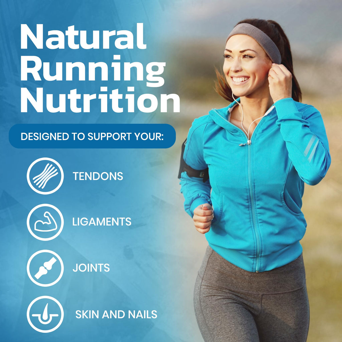 Protein Rebel - Run Easy Marine Collagen Powder for Running, Joint Support - Unflavoured Powder Collagen Protein RebelBuy Supplements Australia