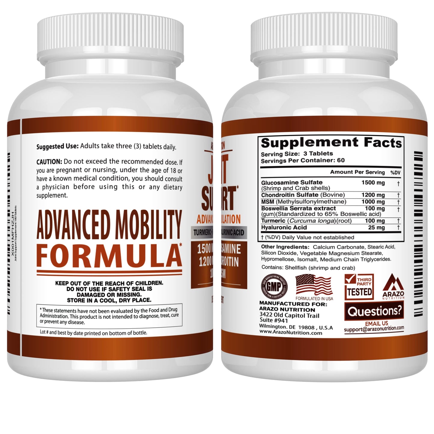 Glucosamine Chondroitin Turmeric Msm Boswellia - Joint Support Supplement for Relief My StoreBuy Supplements Australia