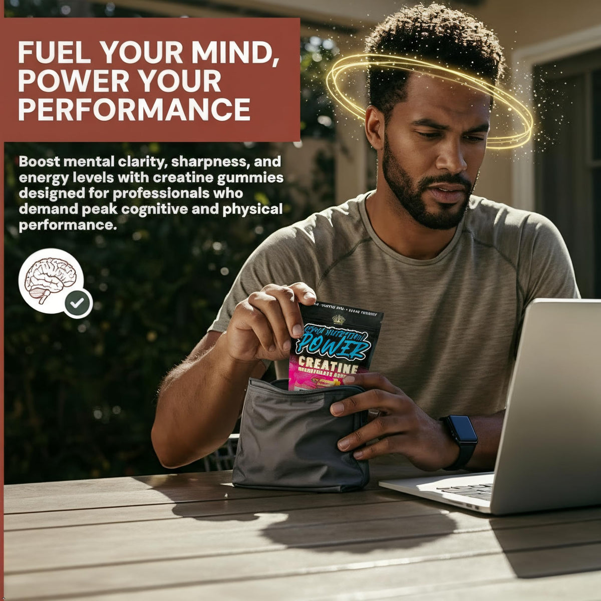 Creatine Monohydrate Gummies 5g - Raspberry Lemonade Flavored Creatine for Women and Men - Supplement for Muscle Gain, Strength, Energy, Cognitive Health, Pre and Post Workout, Recovery, (120 Gummies) Alpha Nutrition PowerBuy Supplements Australia