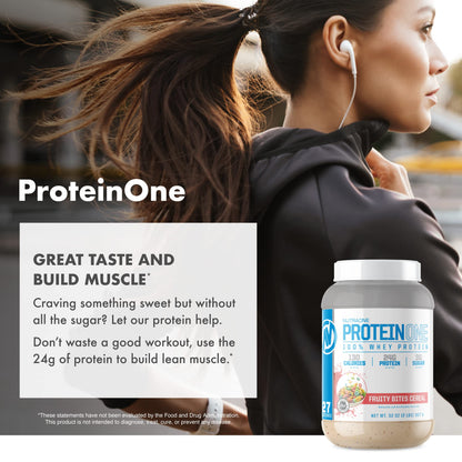 NutraOne ProteinOne Whey Protein Promote Recovery and Build Muscle with a Protein NutraOneBuy Supplements Australia