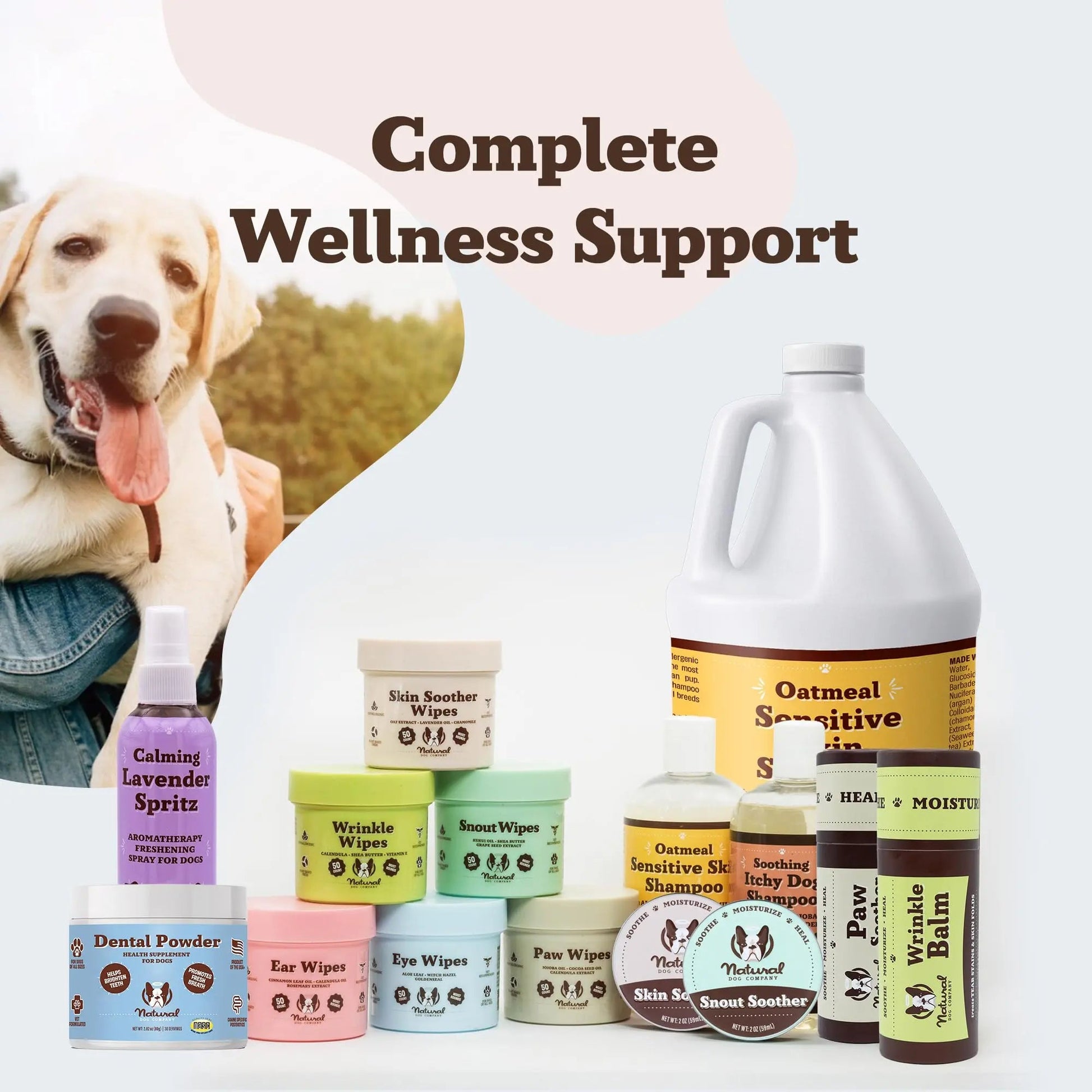 Natural Dog Company Dental Powder for Dogs – Freshens Breath & Helps Reduce Plaque & Tartar, Natural No-Brushing Canine Oral Health Postbiotic Supplement, Vet Formulated, Made in USA, 30-Day Supply Natural Dog CompanyBuy Supplements Australia