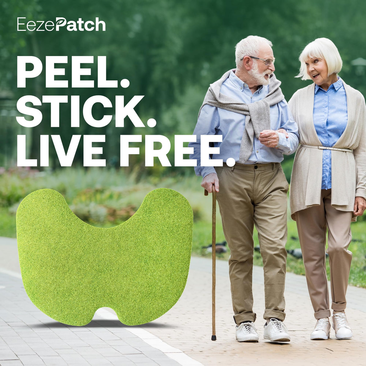 EezePatch® Herbal Knee Relief Patches (10 Count) – Natural Joint Support for Knee Discomfort, Mobility & Flexibility – Herbal Extracts for Soothing Relief – Easy-to-Apply Patches EezePatch buy supplements Au