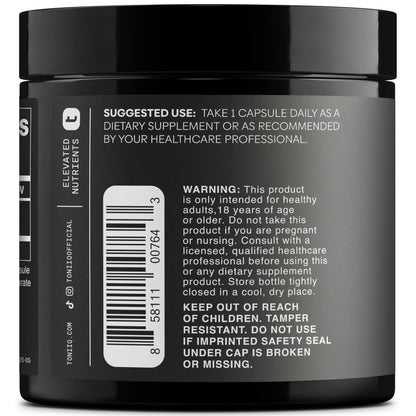 Toniiq 99%+ 20mg Supplement - Ultra High Purity PQQ 20mg Concentrated Formula - PQQ 20 mg 120 Capsules - Pyrroloquinoline Quinone Supplement - 1 Capsule Serving - Vegetarian Capsules Toniiq buy supplements Au