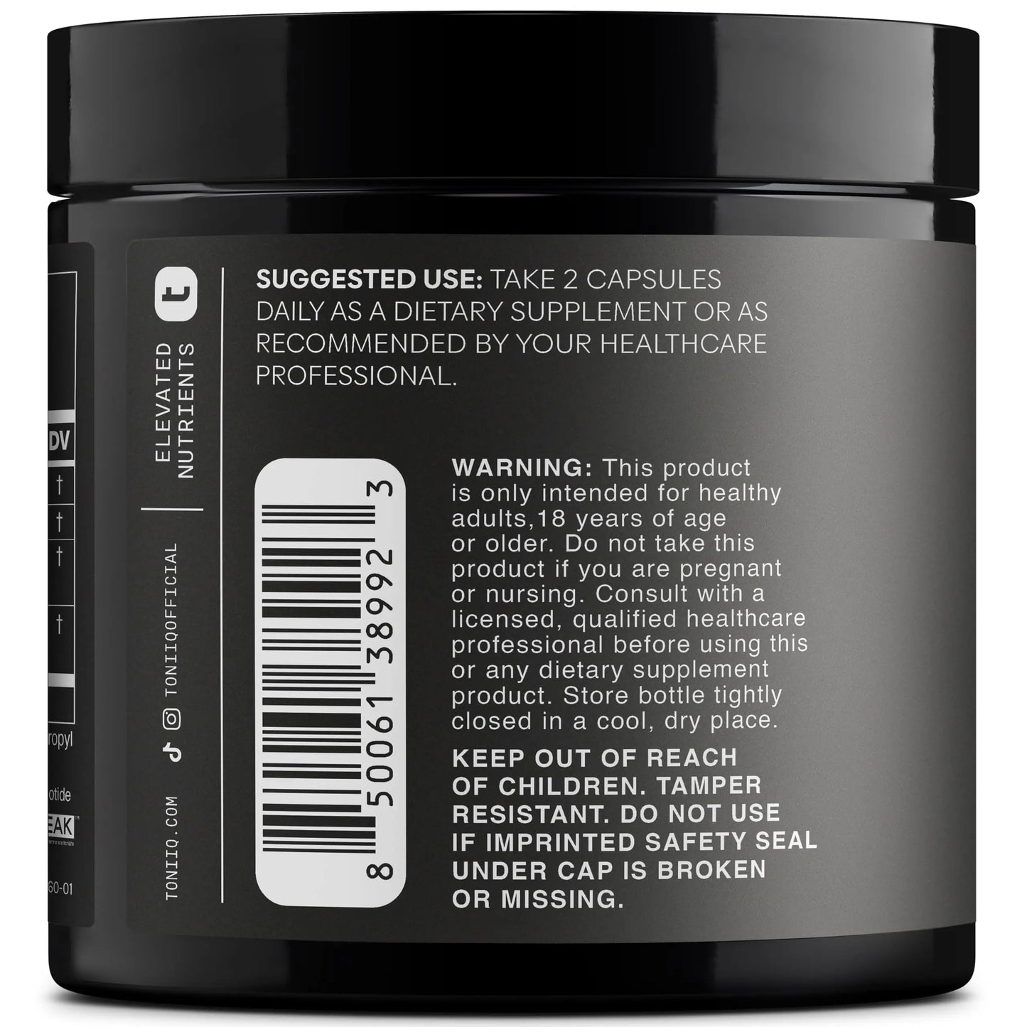 Toniiq NMNH Supplement – Ultra High Potency 1,000mg Complex with Clinically Studied Uthpeak™ NMNH, Resveratrol, Quercetin & TMG – Highly Purified – Third-Party Lab Tested – 60 Capsules ToniiqBuy Supplements Australia