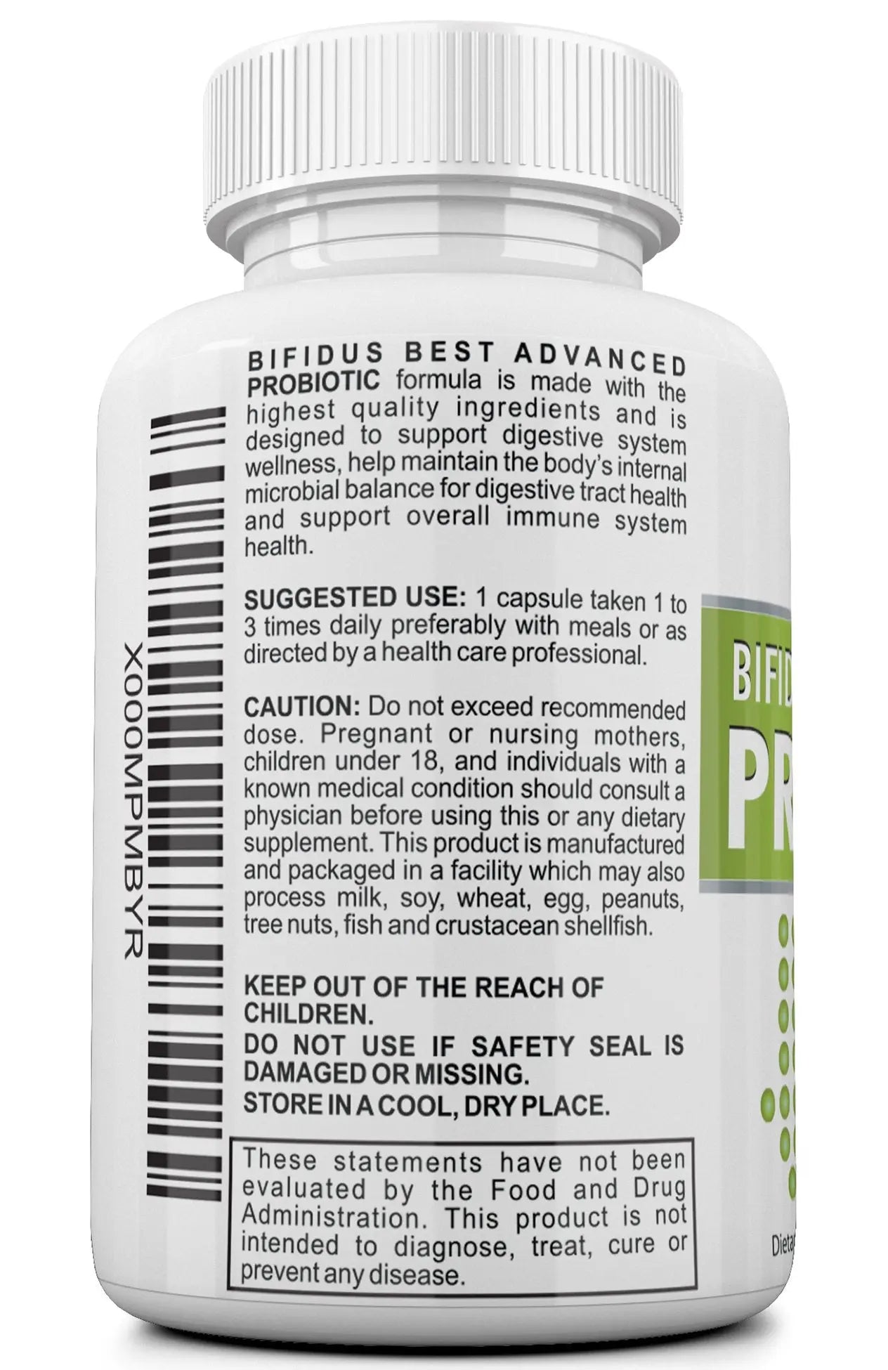 Fast Natural Bloating Relief - Bifidus Best Advanced Probiotic 60 Day + Kombucha Guide - Premium Probiotics for Men and Women - for Intestinal Problems, Bloating, Diarrhea, Gas, Bladder, UTI Alice Foods buy supplements Au
