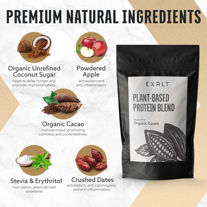 EXALT Vegan Protein Powder - 100% Plant-Based – Gluten Free - Keto Friendly EXALTBuy Supplements Australia