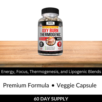Kaya Naturals Oxy Burn - Weight Loss Pills for Women & Men - Appetite Suppressant Kaya NaturalsBuy Supplements Australia