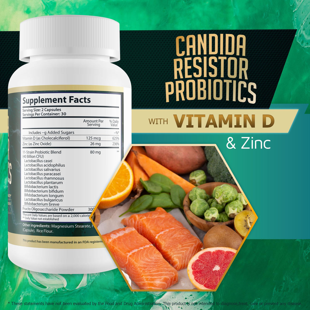 Candida Resistor Probiotics - Our Best Candida Support Capsules - Our Pills for Candida Happy Health MarketplaceBuy Supplements Australia