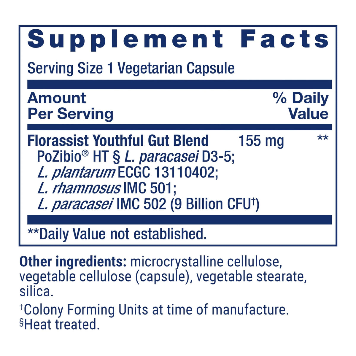 Life Extension FLORASSIST® Probiotic Youthful Gut, Healthy Aging Supplement, postbiotic and probiotic Blend, Heart and Gut Health, Non-GMO, 1-Daily, Gluten-Free, Vegetarian, 30 Capsules Life ExtensionBuy Supplements Australia