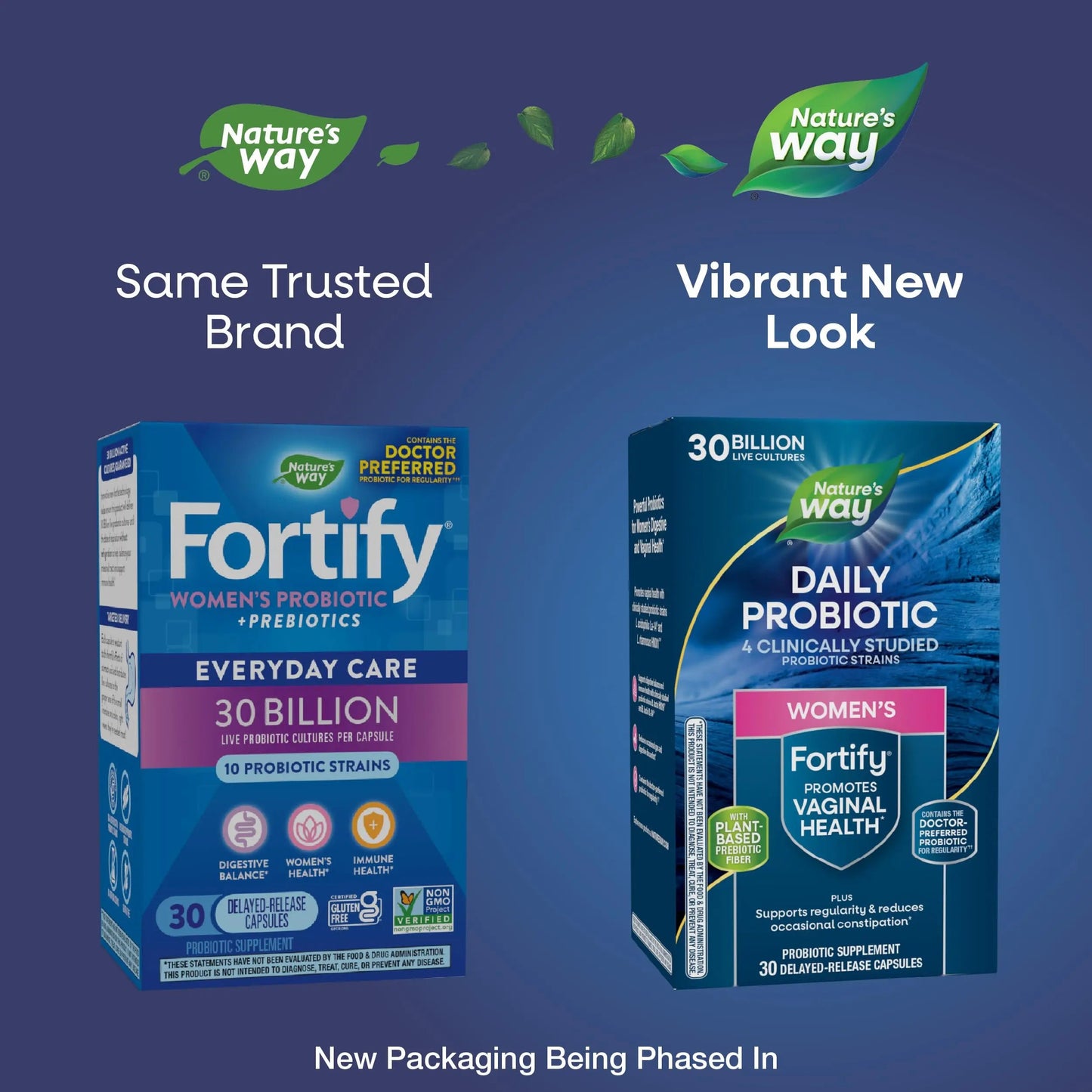 Nature’s Way Fortify Women’s Probiotic, 30 Billion Live Cultures, 11 Strains, Prebiotic, 30 Capsules Nature's WayBuy Supplements Australia