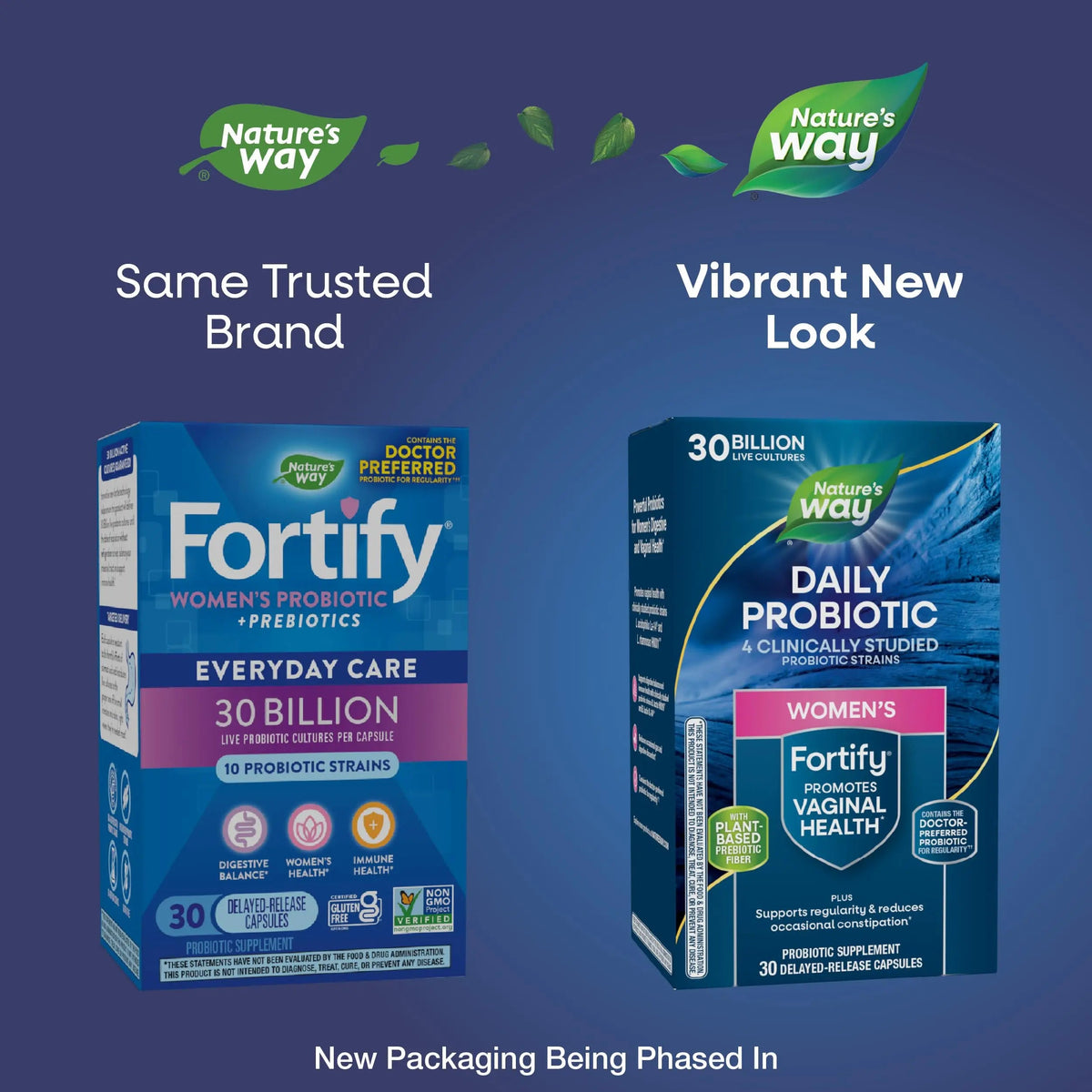 Nature’s Way Fortify Women’s Probiotic, 30 Billion Live Cultures, 11 Strains, Prebiotic, 30 Capsules Nature's WayBuy Supplements Australia