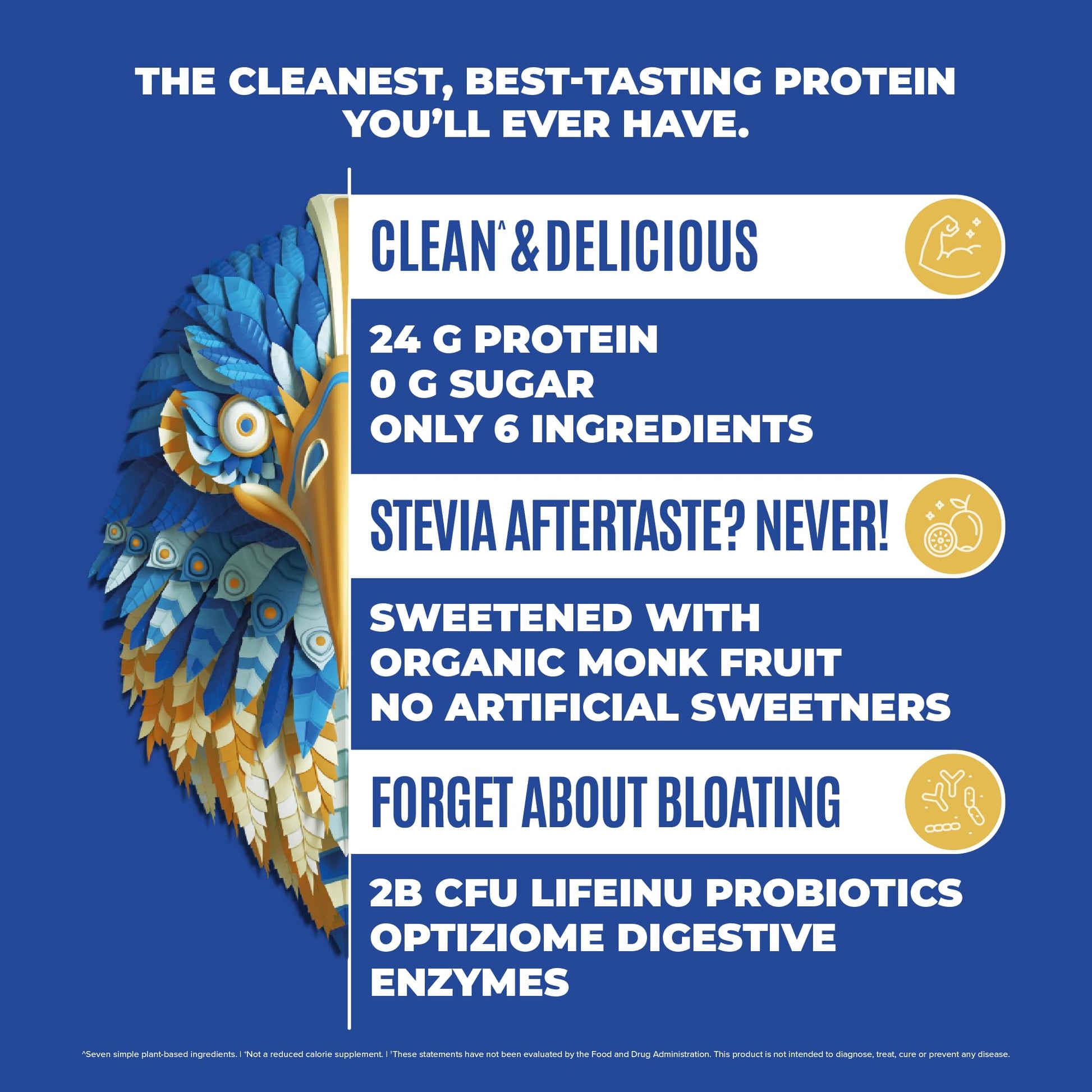 BIRDMAN Falcon Vegan Protein Powder Organic, Stevia & Sugar Free, Plant Based Protein BIRDMANBuy Supplements Australia