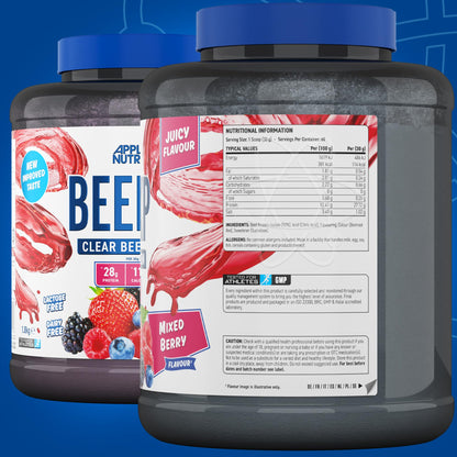 Applied Nutrition Beef XP - Clear Hydrolysed Beef Protein Isolate, Fruit Juice Style, Dairy Free Beef Protein Powder Applied NutritionBuy Supplements Australia