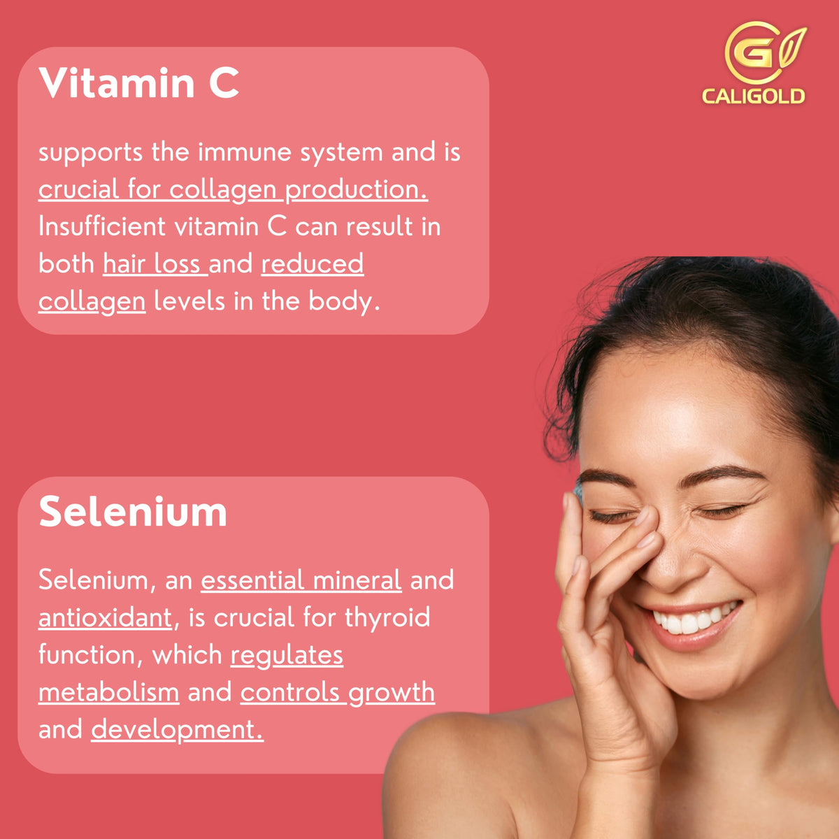 CALIGOLD Health Super Marine Collagen Liquid - Excellent for Hair, Skin, Nails and Joints CALIGOLDBuy Supplements Australia
