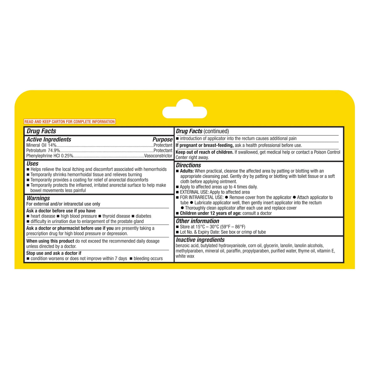A+Health Hemorrhoid Treatment, Hemorrhoidal Ointment Relieves Symptoms of Burning, Itching, Discomfort, 2 Ounce Tube with Applicator, Reduces Irritation and Pain Relief A+HealthBuy Supplements Australia