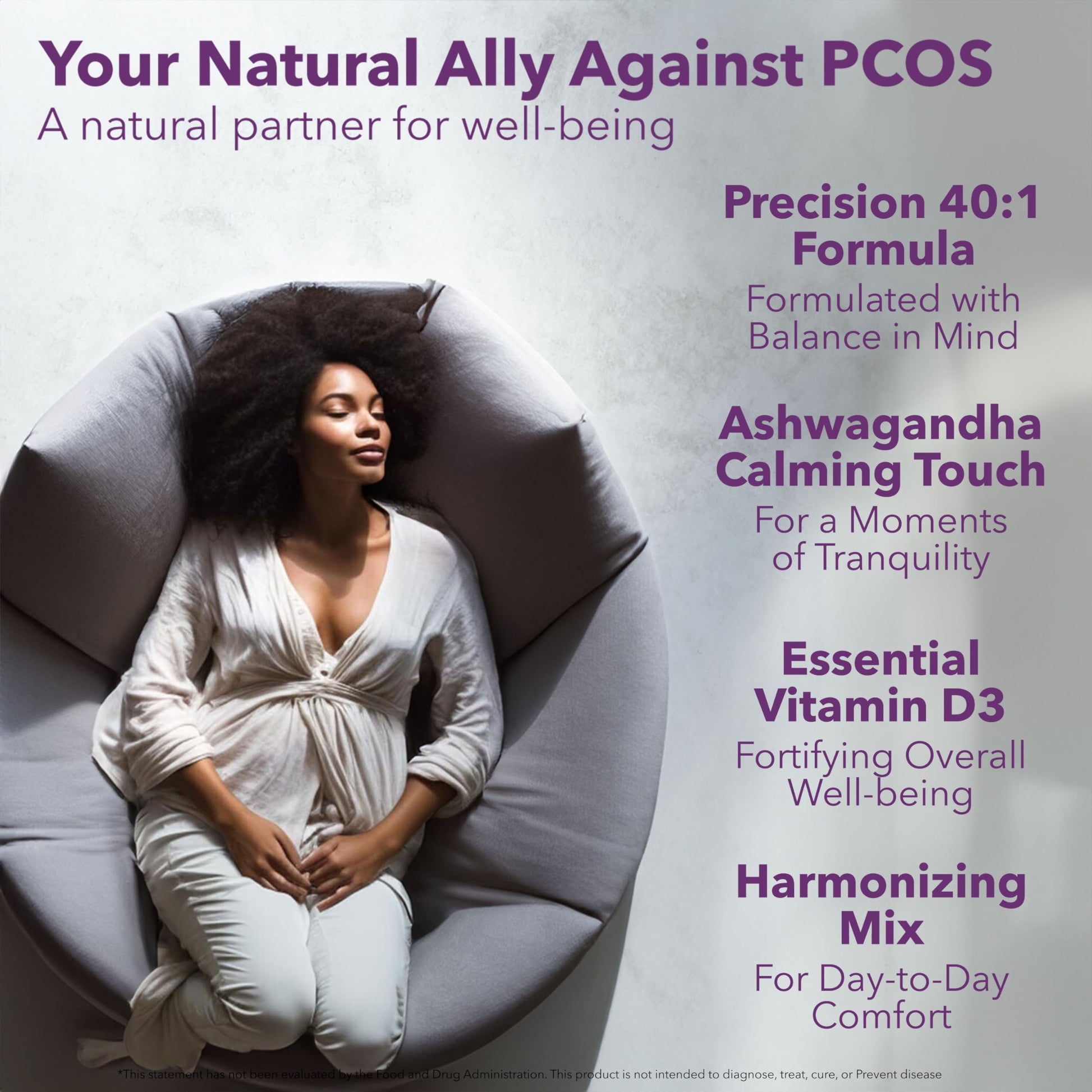 Myo-Inositol & D-Chiro Inositol 40:1 Blend + Vitamin D3 + Ashwagandha - Vegan Capsule Intimate RoseBuy Supplements Australia