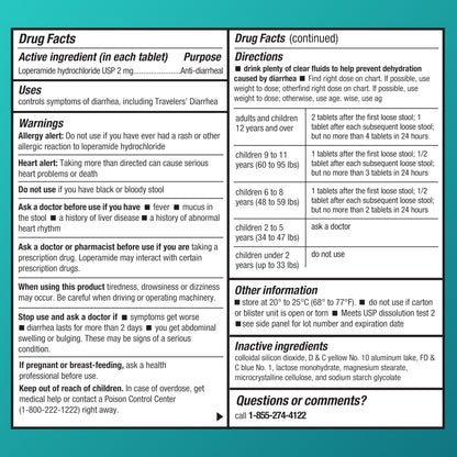 Amazon Basic Care Loperamide Hydrochloride Tablets, 2 mg, Anti-Diarrheal, 24 Count (Pack of 1) Amazon Basic Care buy supplements Au