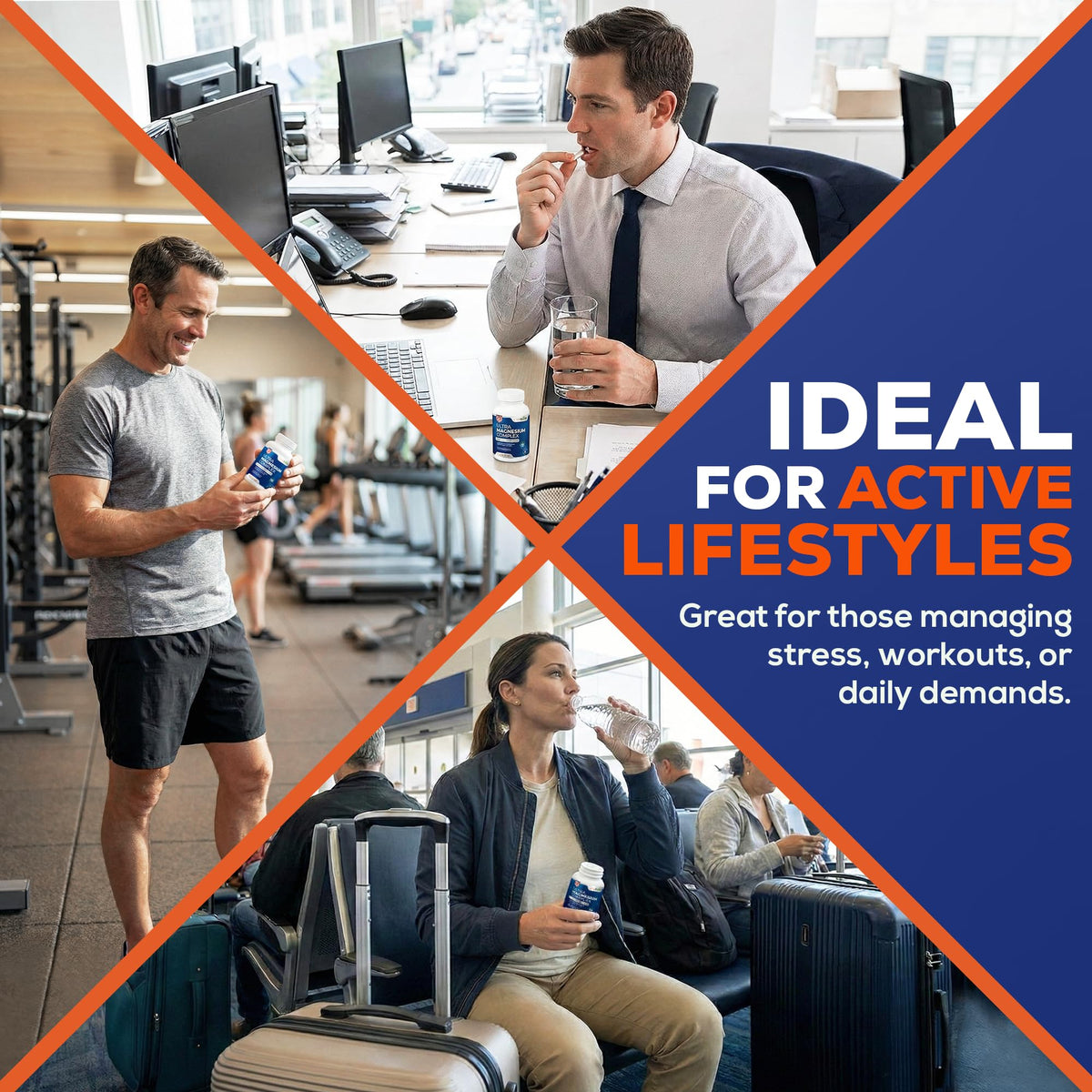 LiveGood™ Ultra Magnesium Complex, Organic Magnesium Glycinate and Gluconate for Muscle Recovery, Nerve Support & Relief – High Absorption Supplement, Vegan, Non-GMO, Made in USA, 60 Capsules LIVEGOOD buy supplements Au