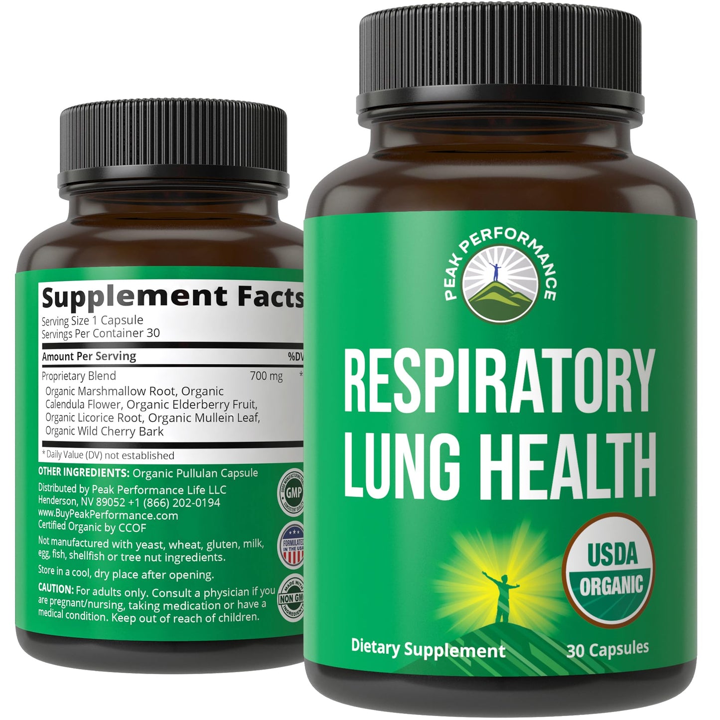 USDA Organic Lung Detox for Smokers and Non Smokers with 6 Top Ingredients. Mullein Leaf, Marshmallow Root, Calendula. Lungs Cleanse for Better Respiratory Health. Lung Support Capsules Supplement Peak PerformanceBuy Supplements Australia