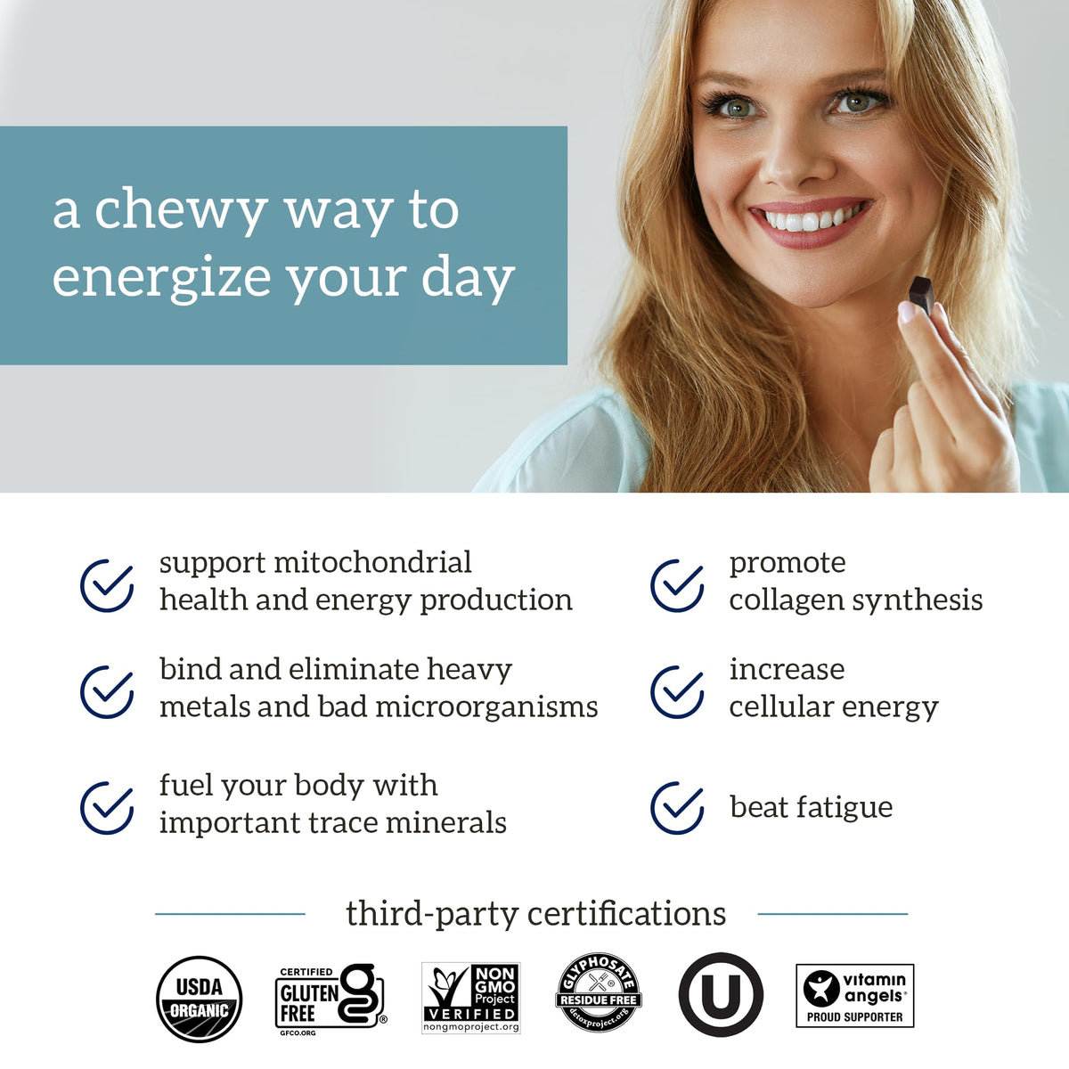 Organifi - Shilajit Gummies - Supports Natural Energy and Strength - Vanilla Cinnamon OrganifiBuy Supplements Australia