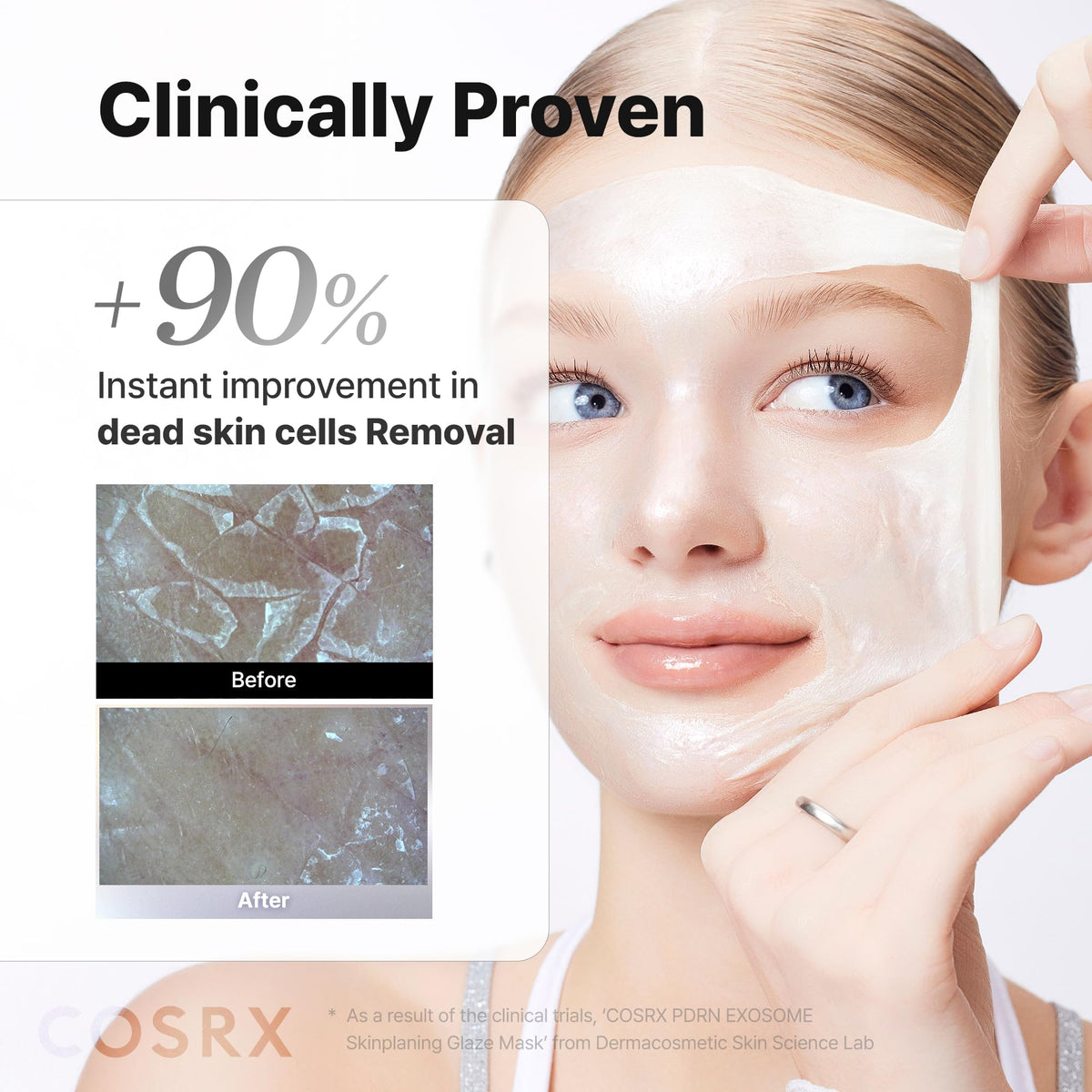 COSRX PDRN EXOSOME Glaze Wrapping Mask with SALMON DNA PDRN, Instant Glow, Easy Peel-Off Overnight Mask for Glass Skin, Firmness, Elasticity & Skin Texture Care, Mothers day gift, Korean Skin Care COSRX buy supplements Au
