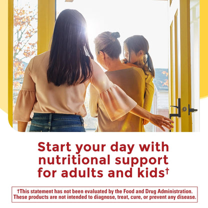Nature Made Adult & Kids Multivitamin Gummies Combo Pack, Multis with Vitamin C, Vitamin D3, B Vitamins, Zinc, Omega 3 Fish Oil & More Nature Made
