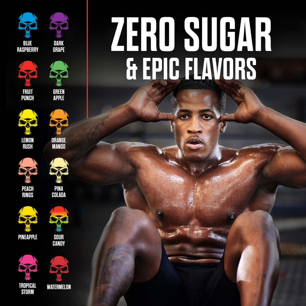 JNX SPORTS The Curse! Pre Workout Powder - Tropical Storm 50 Servings | Preworkout JNX SPORTSBuy Supplements Australia